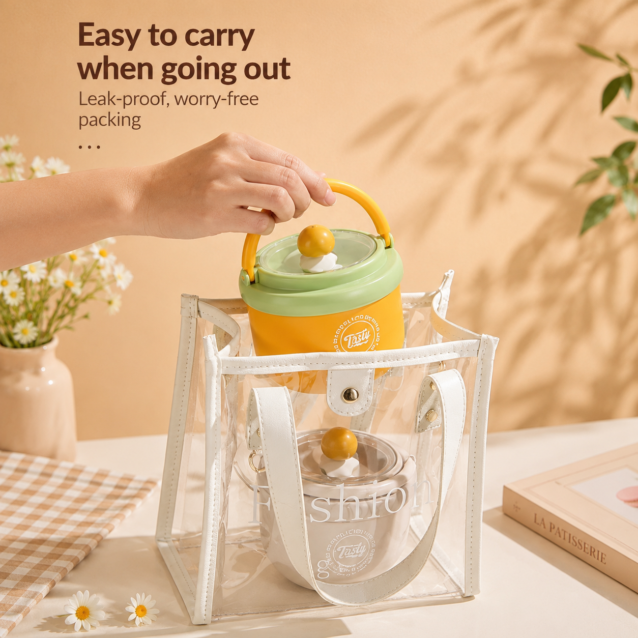 MealMate – Practical & Insulated – Stainless Steel Lunch Bowl with Spoon