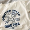BearPlay – Comfort & Style – Oversized T-shirt with Winter Skate Print