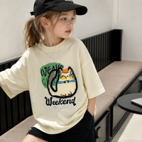 Thumbnail for FunPaws – Playful & Stylish – Oversized T-shirt with Cat Print