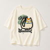 FunPaws – Playful & Stylish – Oversized T-shirt with Cat Print