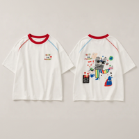 Thumbnail for LittleVibe – Fun & Creative – Oversized T-shirt with Colorful Illustration