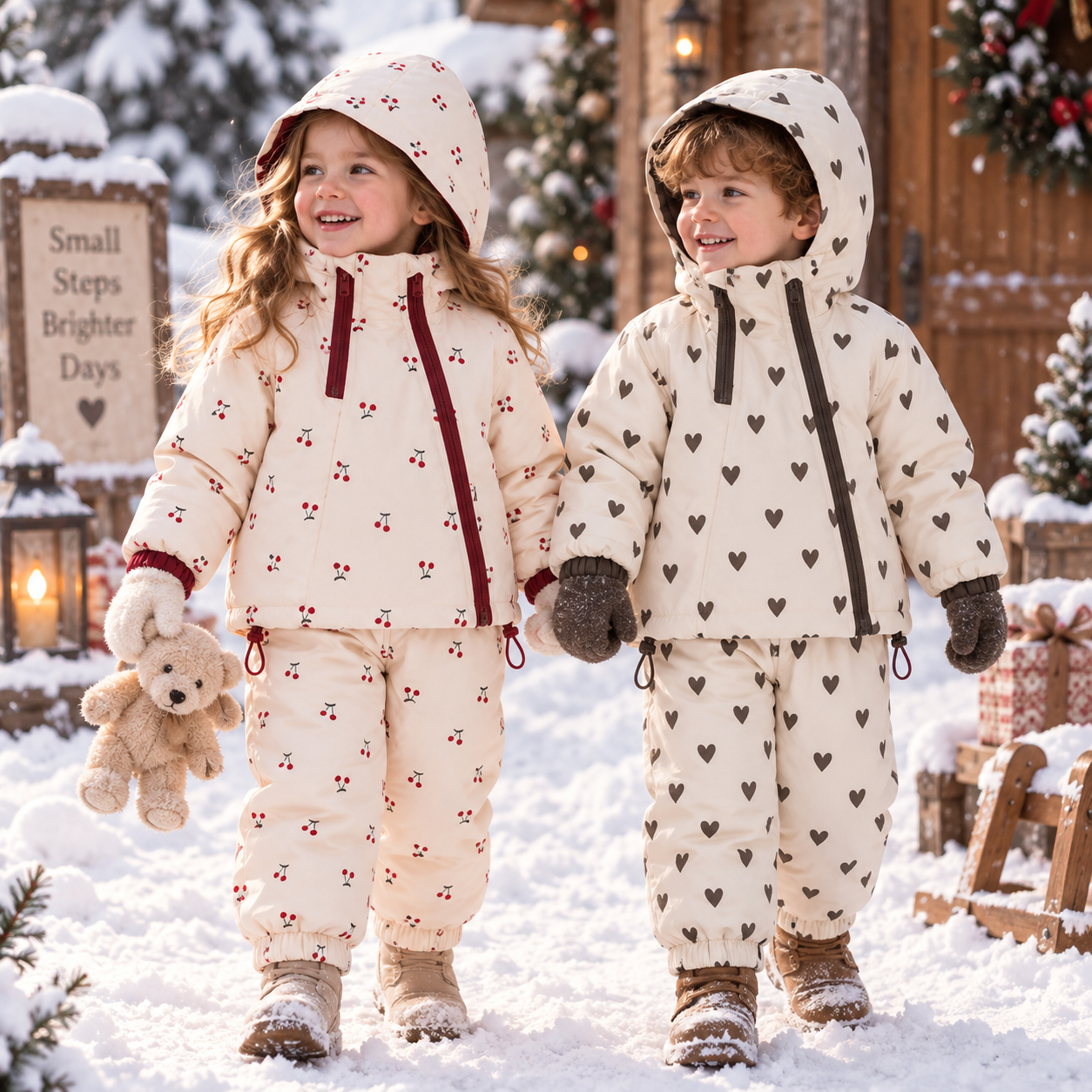 SoftBreeze – Windproof & Comfortable – Children's 2-Piece Jacket and Pants Set