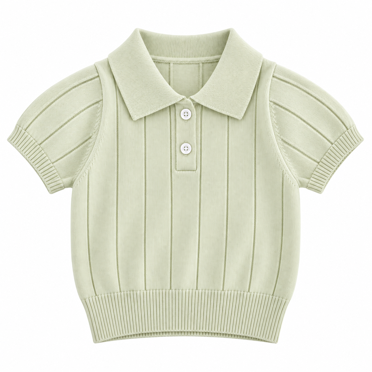 MiniLuxe – Elegant & Comfortable – Polo Shirt with Knitted Fabric