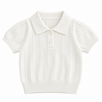 Thumbnail for MiniLuxe – Elegant & Comfortable – Polo Shirt with Knitted Fabric