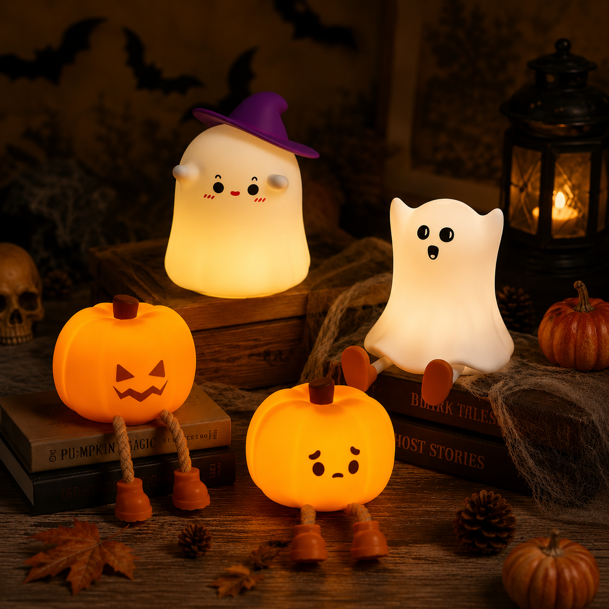 SpookyLamp – Cute & Charming – Halloween Night Light