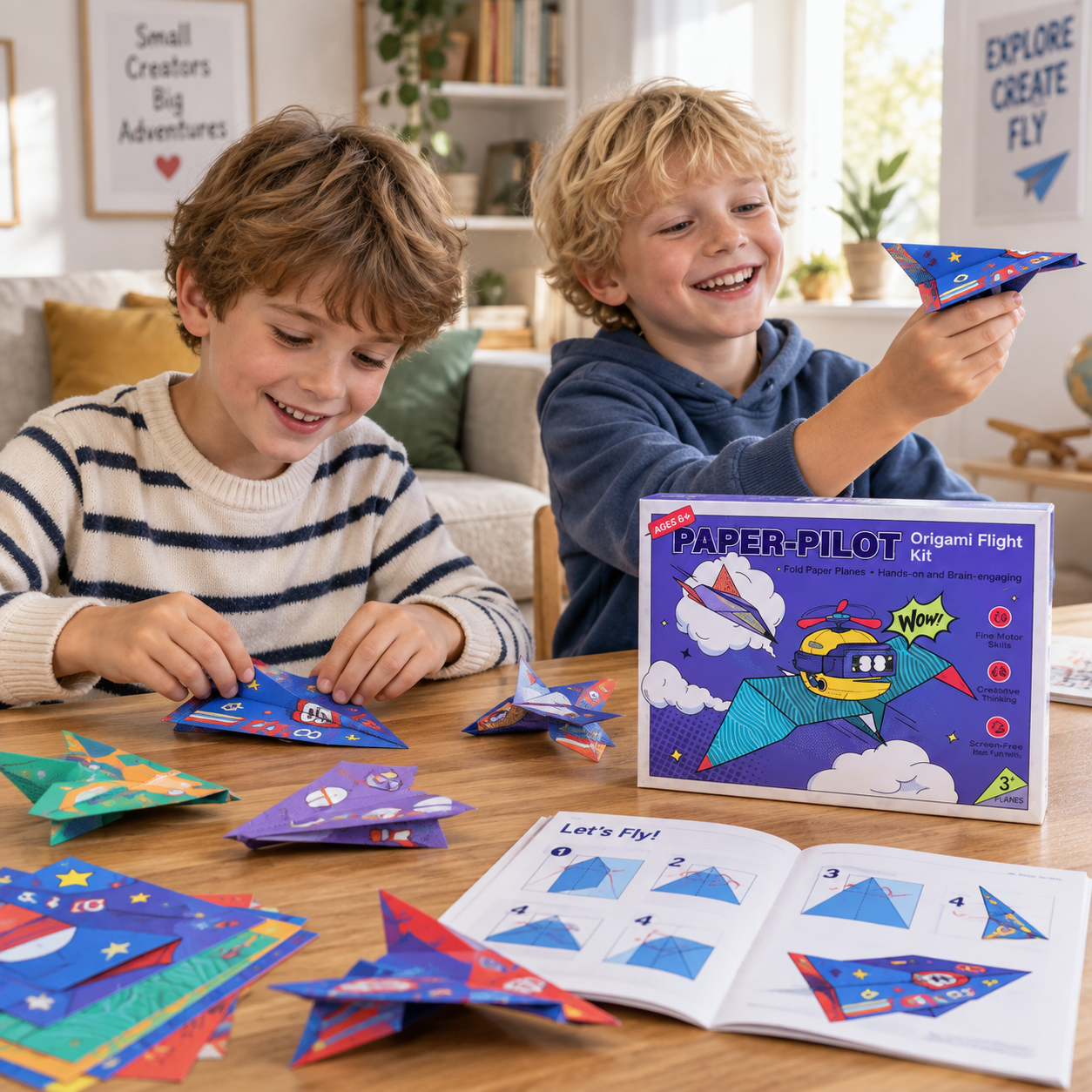 PaperFly – Creative & Educational – Origami Airplane Set
