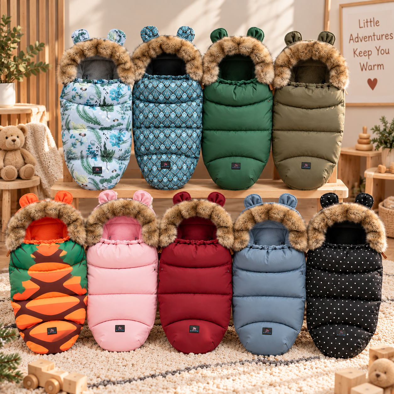 CozyRide – Warm & Cozy – Baby Sleeping Bag for Strollers
