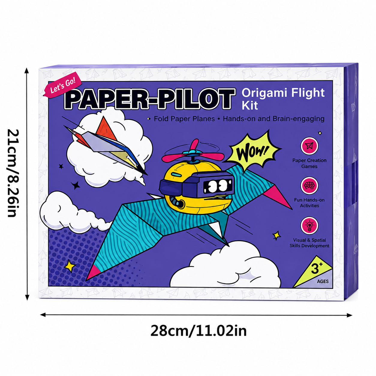 PaperFly – Creative & Educational – Origami Airplane Set