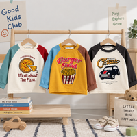 Thumbnail for LittleRetro – Cool & Trendy – Kids' Long-Sleeve Shirt with Graphic Print