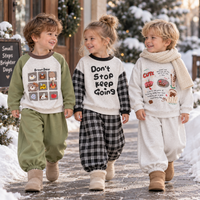 Thumbnail for MiniBuddy – Soft & Practical – Children's Long-Sleeve Sweater Set