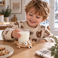 Thumbnail for FunnyCritter – Fun & Unique – Crocheted Animals Coaster