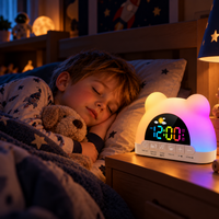 Thumbnail for TinySunrise – Gentle & Functional – Digital Alarm Clock with Sunrise Light