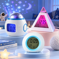 Thumbnail for ColorTime – Colorful & Multifunctional – Digital Children's Alarm Clock with Night Light