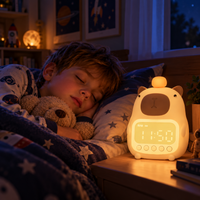 Thumbnail for CappyClock – Cute & Multifunctional – Digital Kids' Alarm Clock with Night Light
