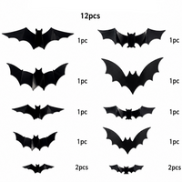 Thumbnail for SpookyGlow – Spooky & Atmospheric – Halloween Bat LED Wall Decoration