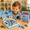 MagniPlay – Educational & Creative – Magnetic Puzzle Book