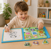 SmartMatch – Fun & Educational – Magnetic 2-in-1 Drawing and Puzzle Book