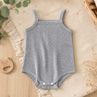 Thumbnail for Summer Bodysuit – Lightweight & Comfortable – Knitted Baby Romper