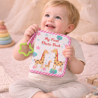 Thumbnail for Baby Photo Album – Soft & Memories – Fabric Photo Book