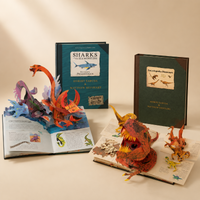 Thumbnail for JurassicKids – Exciting & Educational – 3D Dinosaur Encyclopedia Pop-Up Book