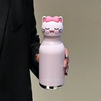 Thumbnail for AnimalSip – Cute & Practical – Children's Stainless Steel Thermos Bottle with Animal Print