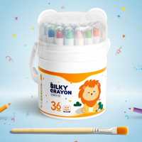 Thumbnail for TinyArt – Educational & Safe – Water-Soluble Washable Marker Set