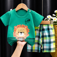 Thumbnail for Mini Fashion™ - Løveprint - Sommersett for gutter