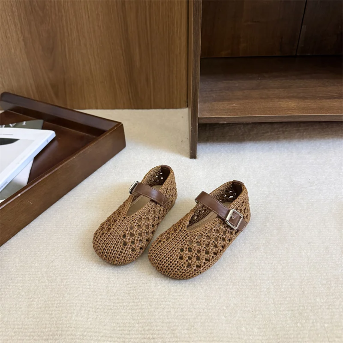 LittleWalkers – Comfort & Breathability – Mary Jane Ballerinas