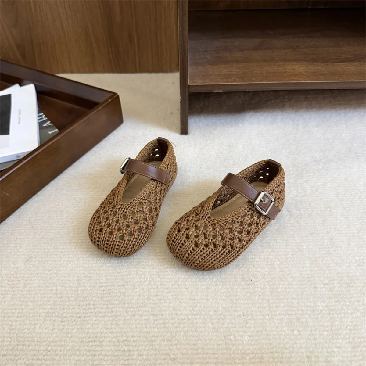 LittleWalkers – Comfort & Breathability – Mary Jane Ballerinas