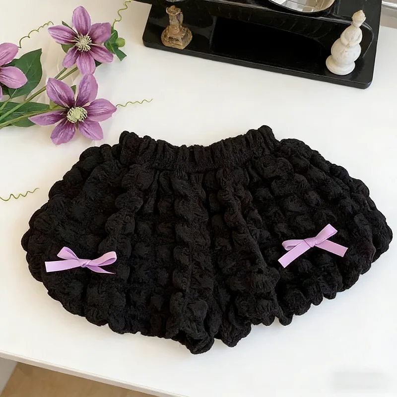 LovelyBloom – Soft & Cute – Kids' Shorts with Ruffles and a Bow