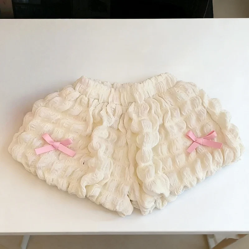LovelyBloom – Soft & Cute – Kids' Shorts with Ruffles and a Bow
