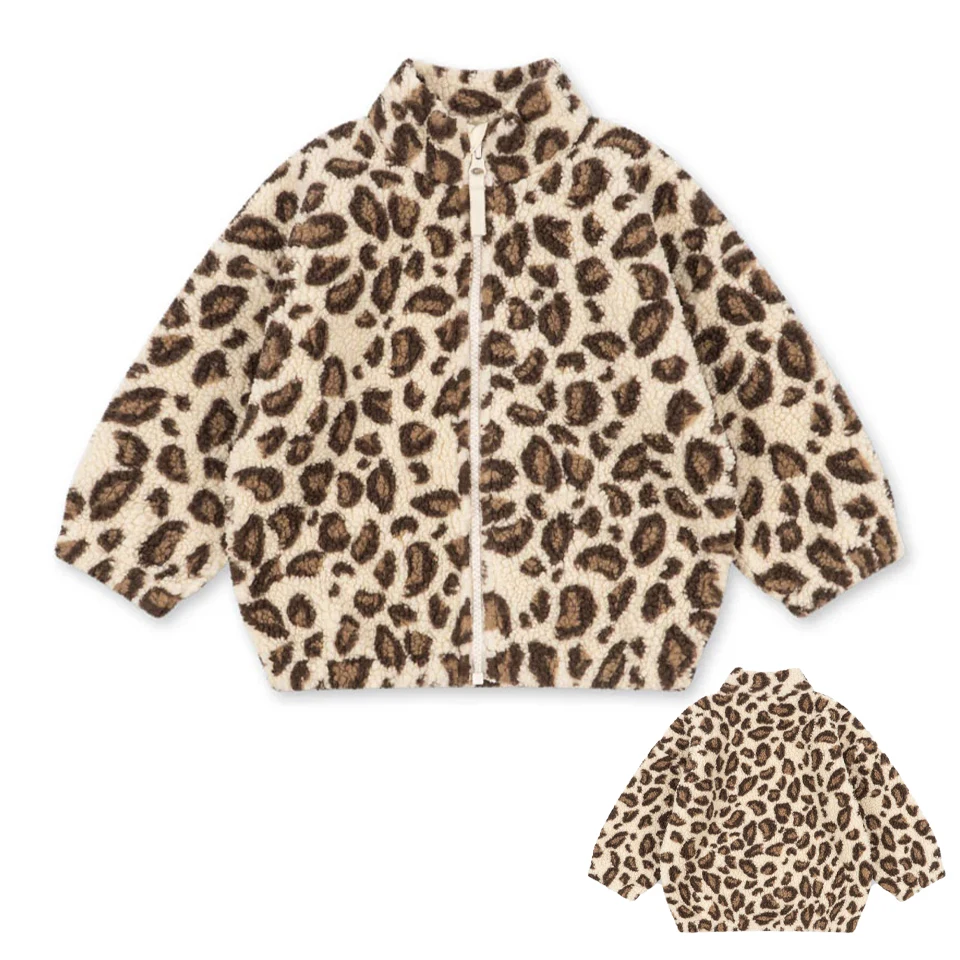 WarmHug – Comfortable & Trendy – Kids' Fleece Jacket with Playful Prints