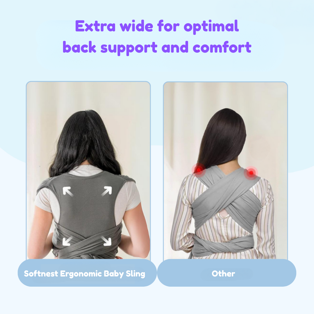 SoftNest - Comfortable, Breathable & Safe - Ergonomic Baby Carrier