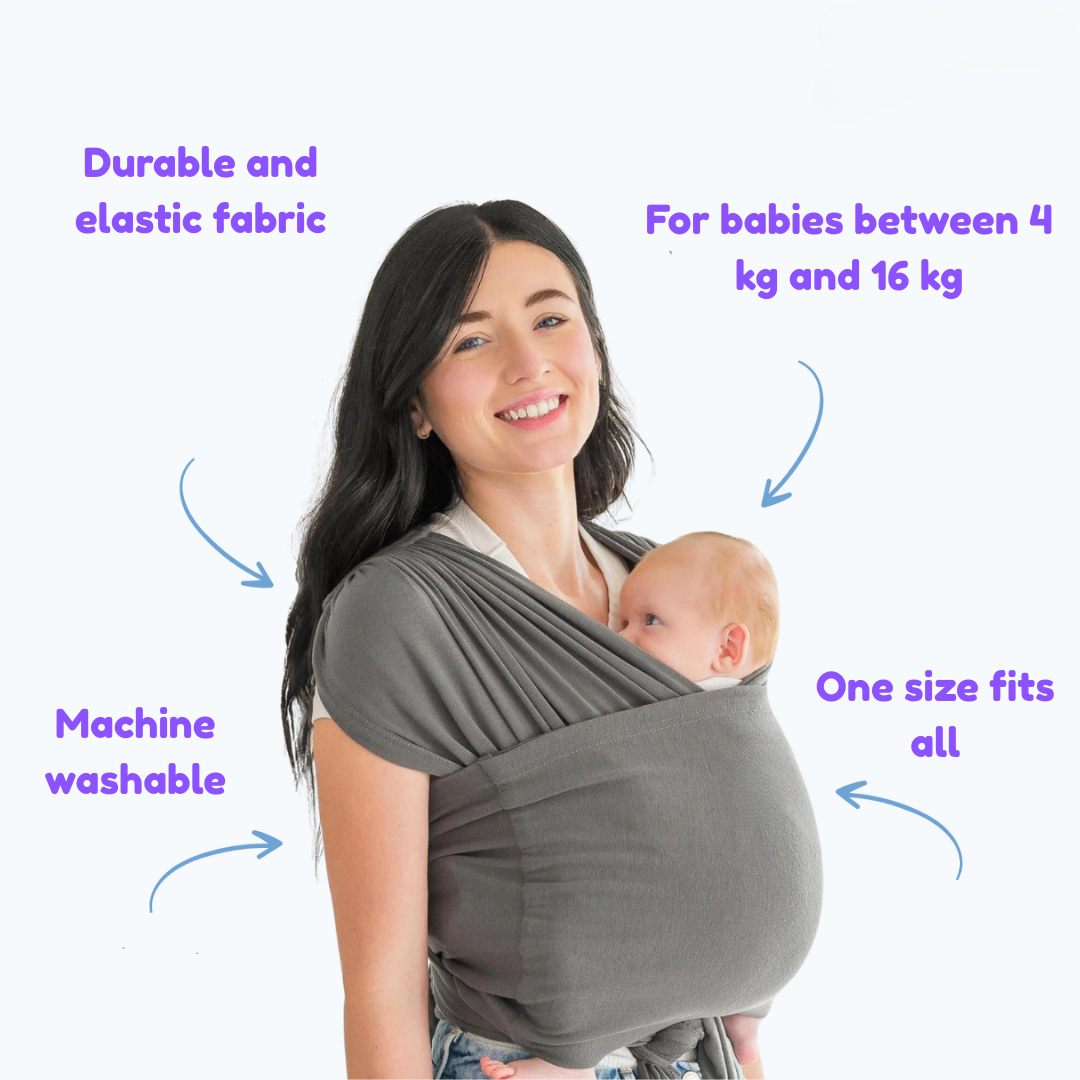 SoftNest - Comfortable, Breathable & Safe - Ergonomic Baby Carrier