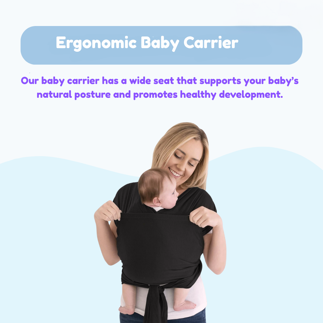 SoftNest - Comfortable, Breathable & Safe - Ergonomic Baby Carrier