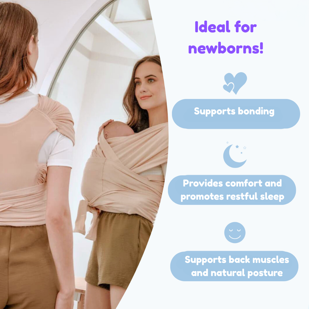 SoftNest - Comfortable, Breathable & Safe - Ergonomic Baby Carrier