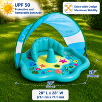 Thumbnail for SplashPlay – Safe & Fun – Baby Pool with Sunshade