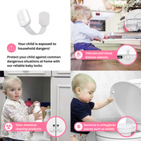 Thumbnail for Milo & Moon – Invisible Safety – Childproof Cabinet & Drawer Locks (8 pieces)