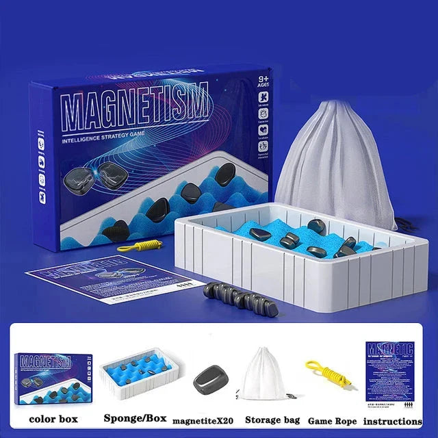 Magnetic Tactic Game™ - Strategic Gaming Fun - Magnetic Chess Game