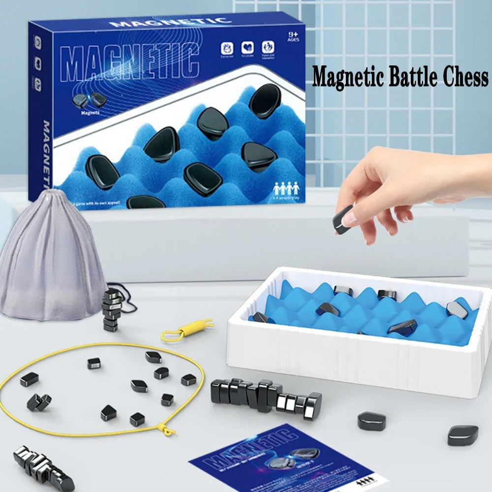 Magnetic Tactic Game™ - Strategic Gaming Fun - Magnetic Chess Game