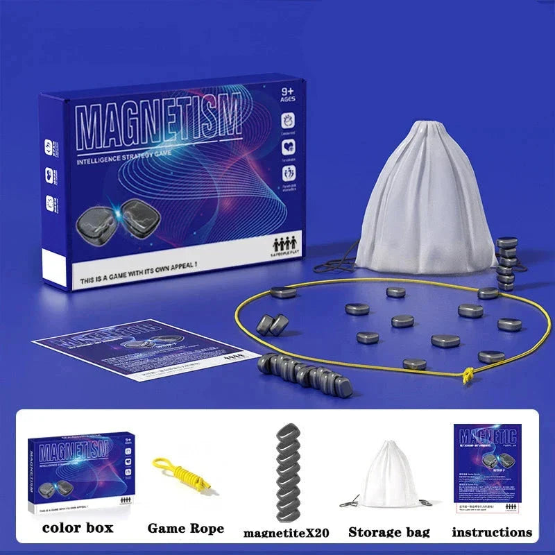 Magnetic Tactic Game™ - Strategic Gaming Fun - Magnetic Chess Game