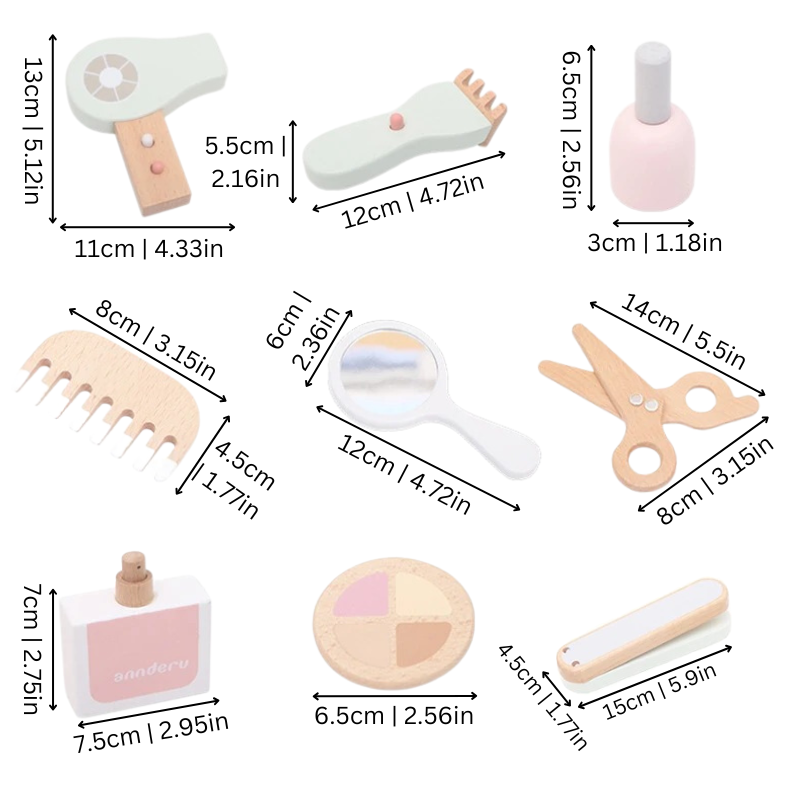 Woods – Imaginative & Sustainable – Beauty Salon Play Set