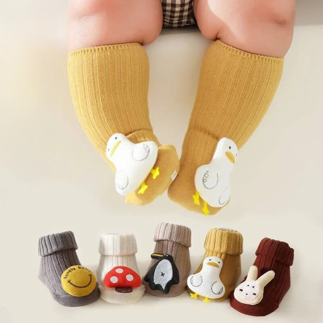 Mini Fashion™ - Easy Flip - High/Low Non-Slip Socks