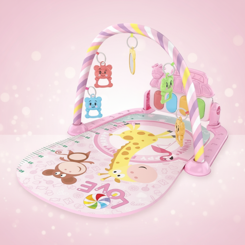 Musical Baby Play Gym – Colorful & Educational – Baby Gym Mat