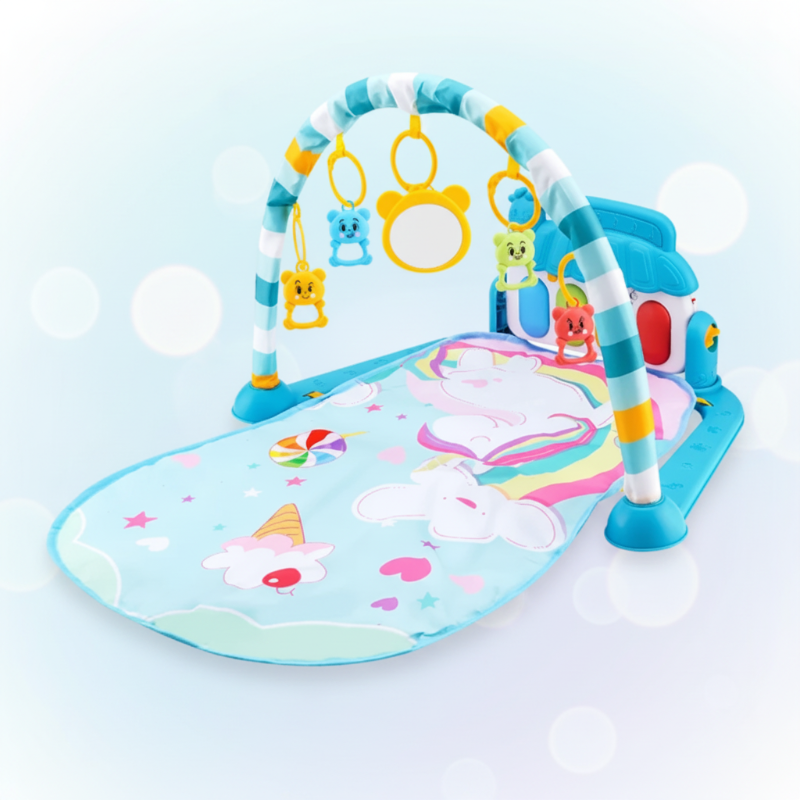 Musical Baby Play Gym – Colorful & Educational – Baby Gym Mat