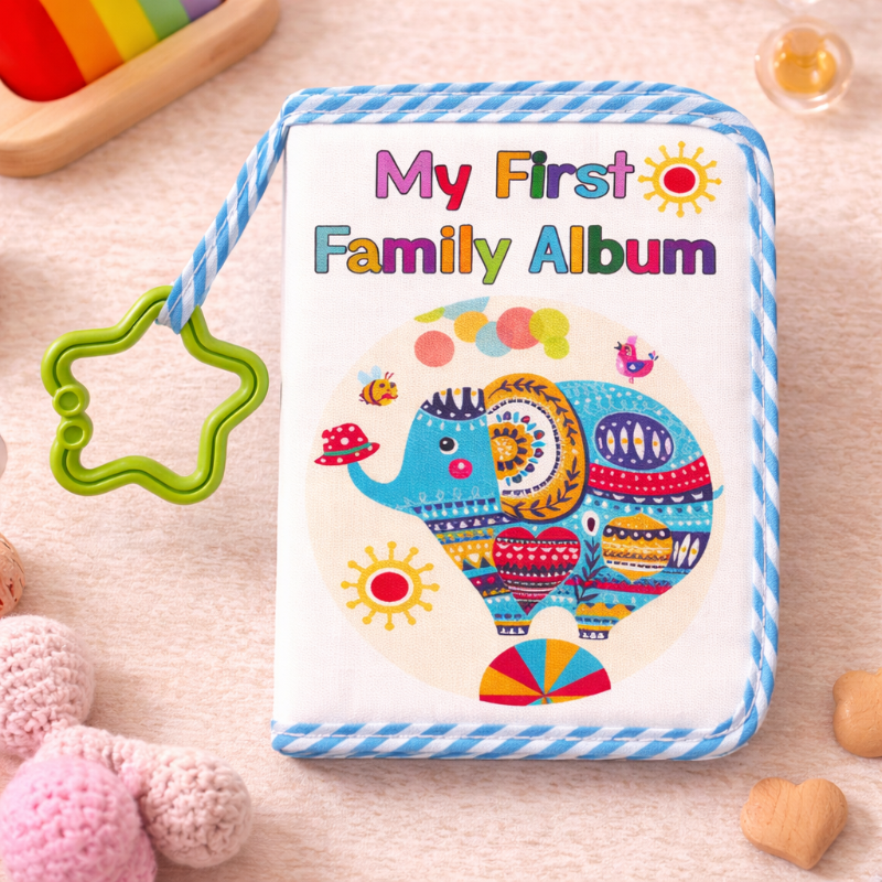 Baby Photo Album – Soft & Memories – Fabric Photo Book
