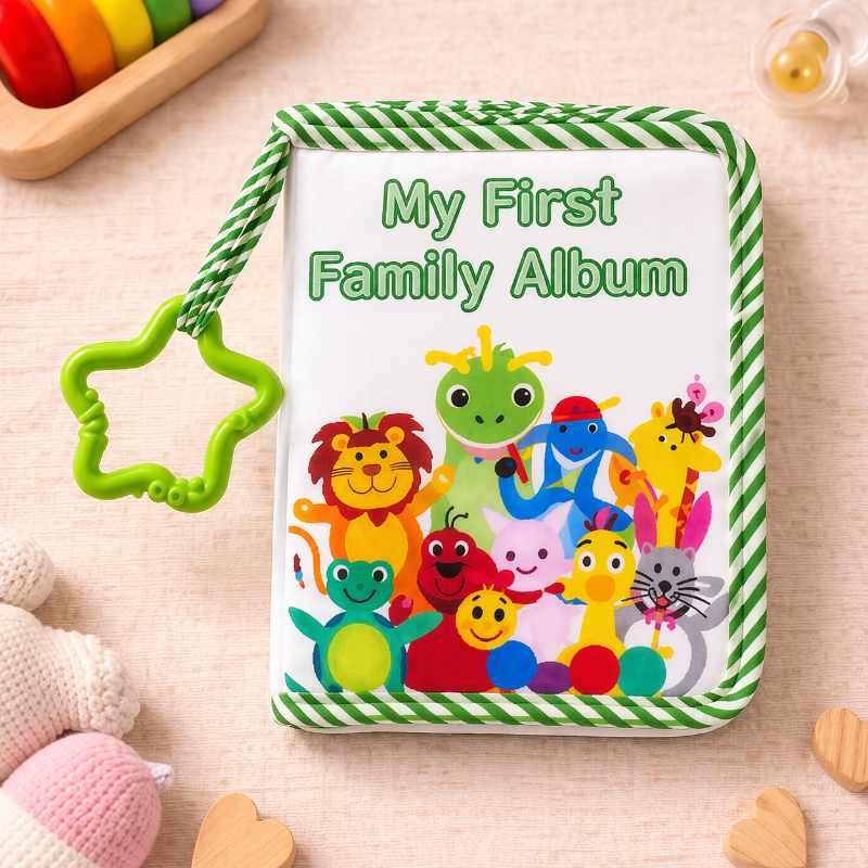 Baby Photo Album – Soft & Memories – Fabric Photo Book