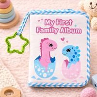 Thumbnail for Baby Photo Album – Soft & Memories – Fabric Photo Book