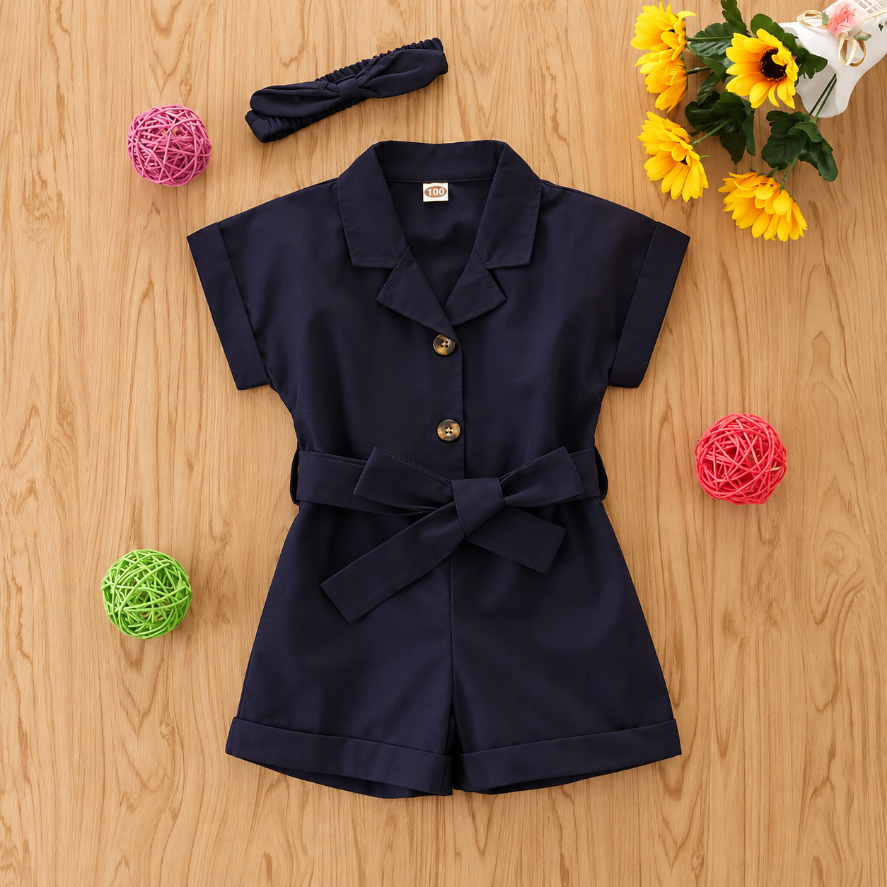 LittleLady – Elegant & Trends – Jumpsuit with Bow Waistband