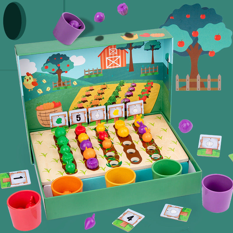 EduFarm – Playful Learning - Montessori Counting & Coloring Game for Children
